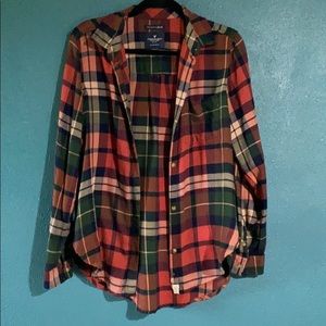 American Eagle boyfriend fit flannel